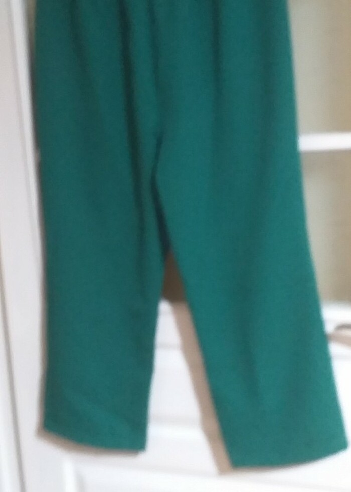 48 beden lastikli pantolon sıfır - Görsel 2