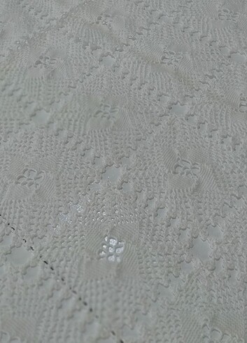 Çeyizlik el örgüsü masa örtüsü - Görsel 5