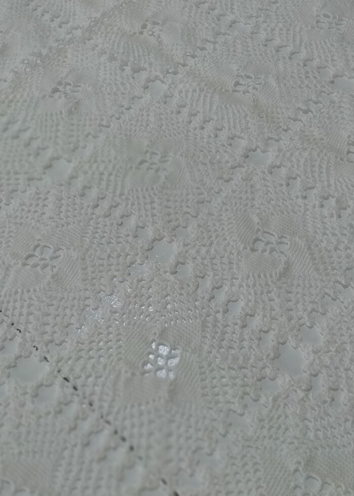 Çeyizlik el örgüsü masa örtüsü - Görsel 5