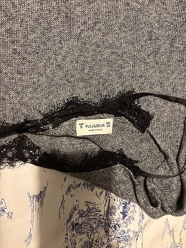 Pull and Bear Pull&bear dantelli askili kazak