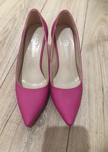 Diğer Pembe Minimalist Stiletto Topuklu Kadın Ayakkabı