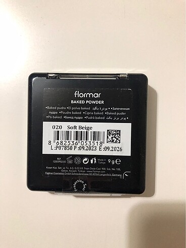 Flormar Flormar Baked Powder 020 soft beige