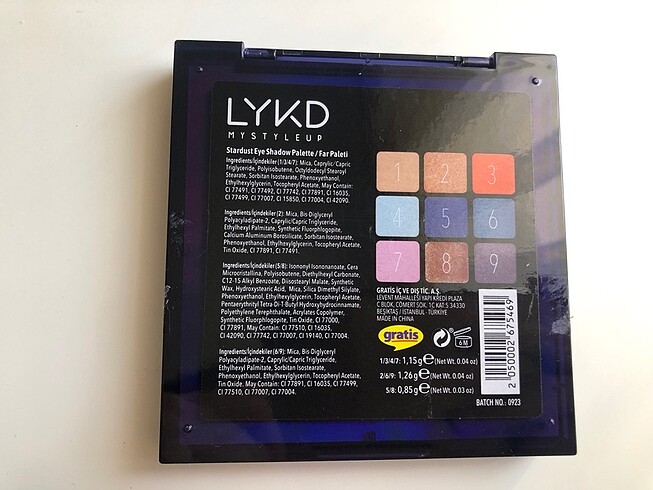 Beden Lykd stardust far paleti
