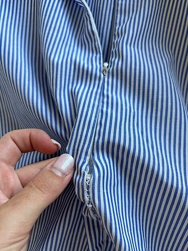 36 Beden çeşitli Renk Çizgili önden bağlamalı mini elbise