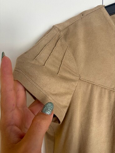 Zara Camel süet elbise