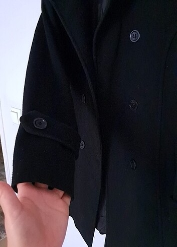 m Beden siyah Renk Kapşonlu kase kaban