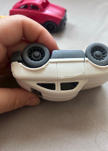 Renkli Oyuncak Araba Seti - Görsel 2