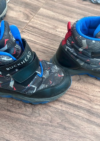 Mavi Desenli Erkek Botu Velcro Kapatmalı - Görsel 3