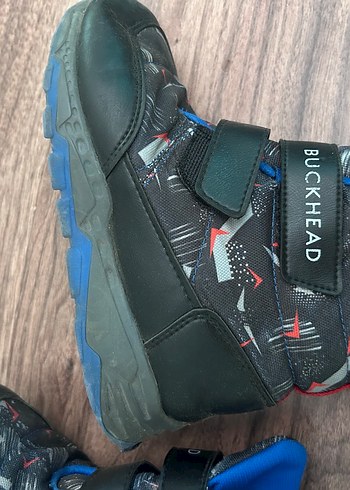 Mavi Desenli Erkek Botu Velcro Kapatmalı - Görsel 7