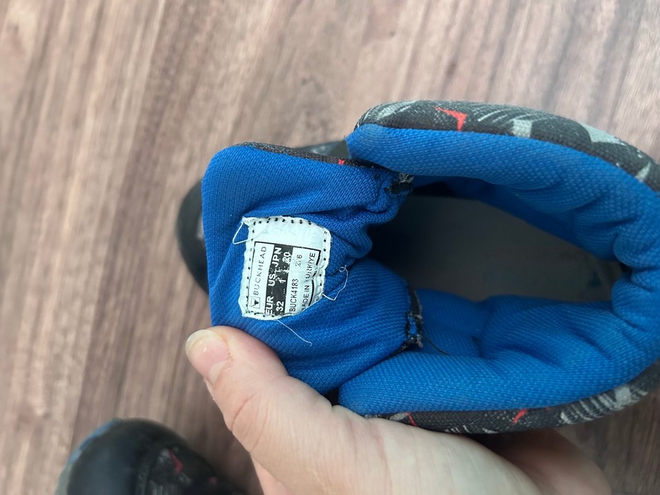 Mavi Desenli Erkek Botu Velcro Kapatmalı - Görsel 5