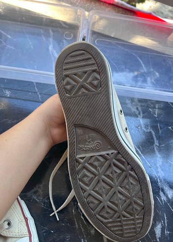 Beyaz Kadın Günlük Bağcıklı Spor Ayakkabı - Görsel 7