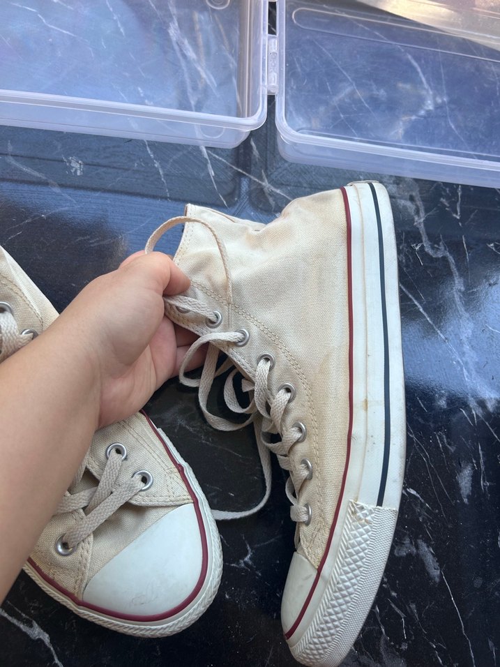 Beyaz Kadın Günlük Bağcıklı Spor Ayakkabı - Görsel 5