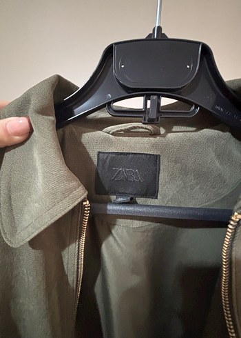 Gri Süet Kadın Midi Ceket - Görsel 2