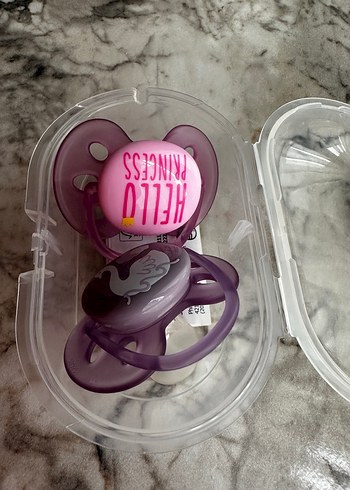  Beden pembe Renk Philips Avent Ultra Soft Emzik 6-18 Ay Pembe