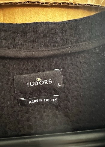H&M Düğmeli Siyah Erkek Keten Yelek tudors
