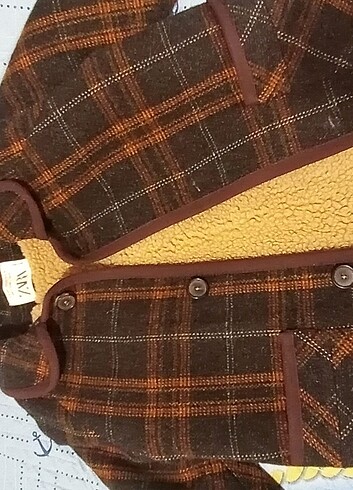 İki üç kez giyilmiş orjinal zara kaban - Görsel 9