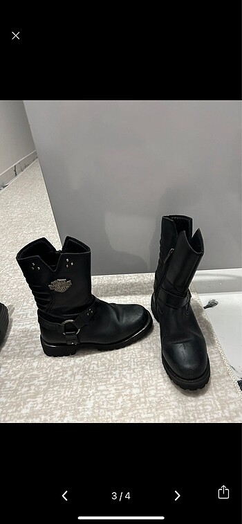 38 Beden Siyah kadın bot çizme