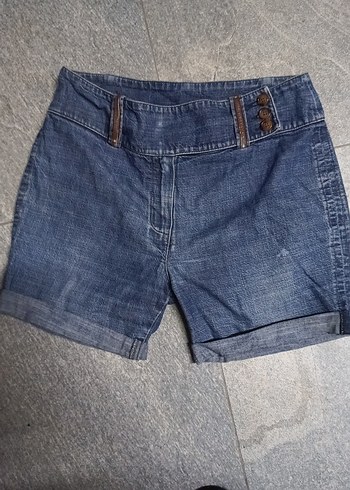Nike Dugmeli Koyu Mavi Denim Kadin Pantolon