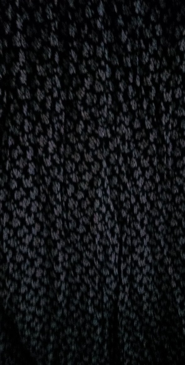 Kısa Kollu Siyah Batik Desenli hamile elbise - Görsel 3