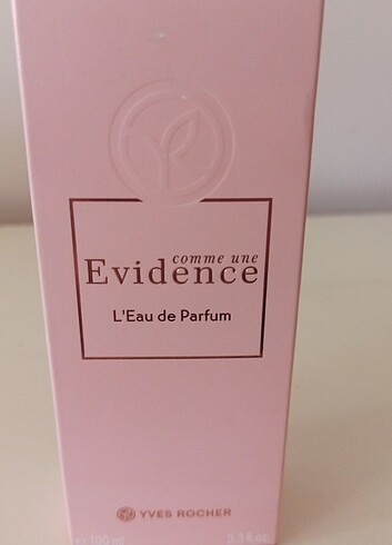 Yves Rocher Evidence Orjinal Parfum