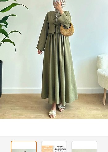 Kadın Kemerli Salaş  Kimono takım - Görsel 2