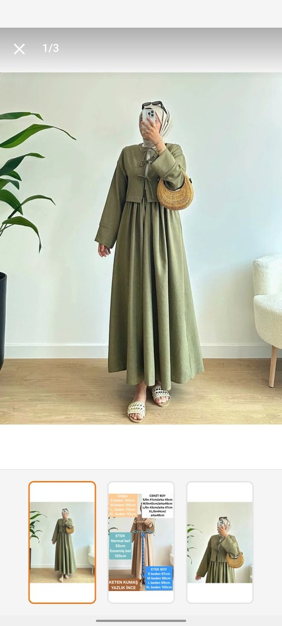 Kadın Kemerli Salaş  Kimono takım - Görsel 2