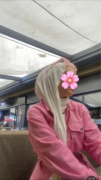 Pembe kot gömlek