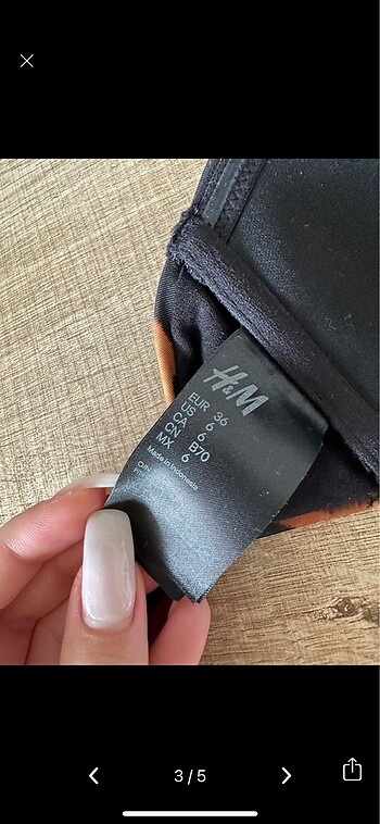 36 Beden H&m bikini
