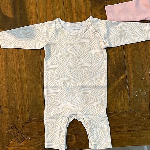 3 Ay Beden Nameit ve Hello Baby 50/56cm 1-2Ay Zıbın