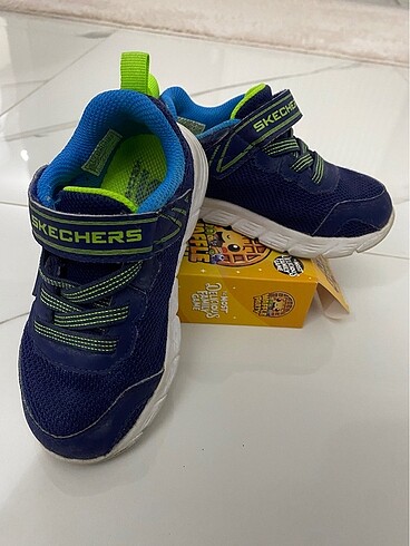 24 Beden lacivert Renk Skechers çocuk ayakkabı