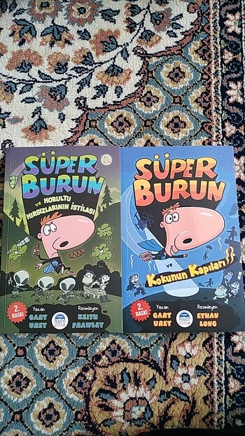 Süper Burun Serisi Kitap 1-2