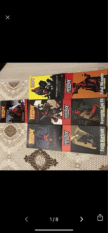  Beden Hellboy set