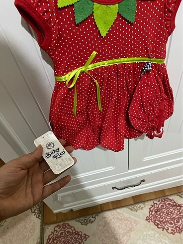 Çilek elbise - Görsel 2