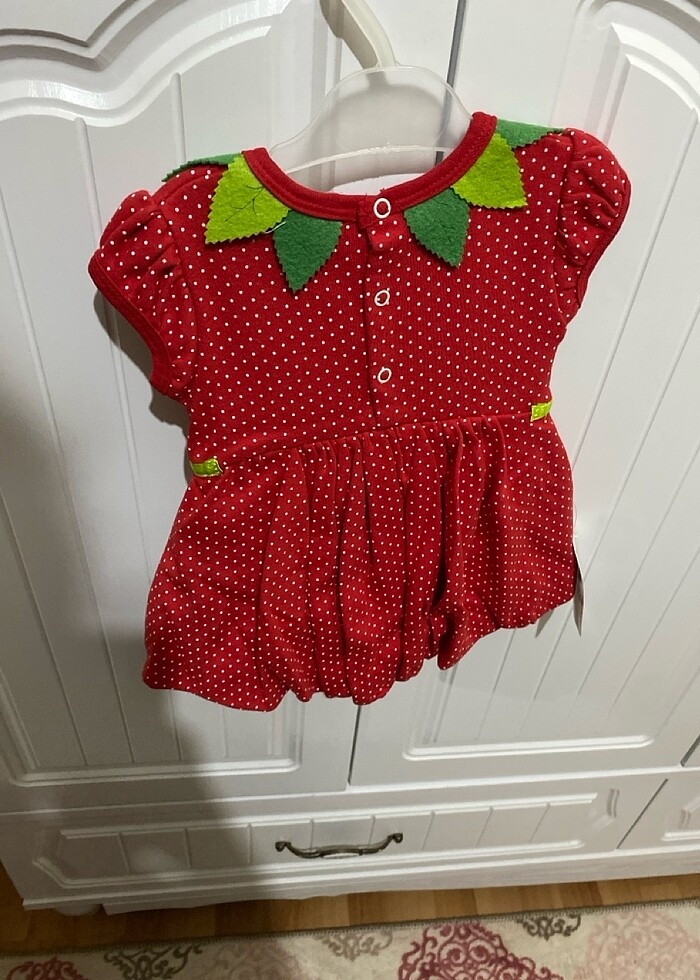 Çilek elbise - Görsel 4