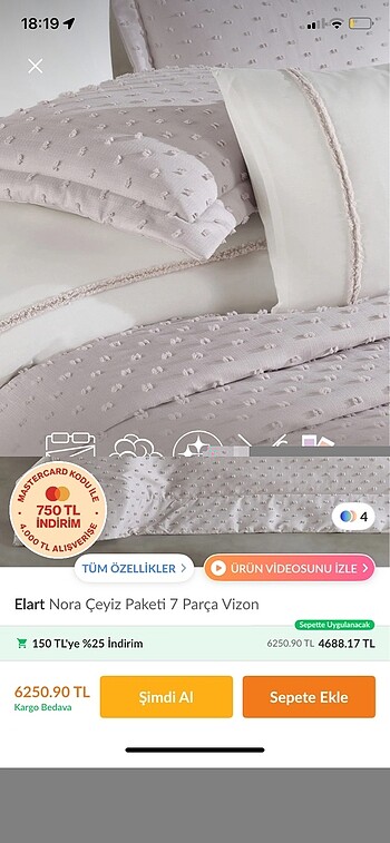 Elart çeyiz paketi - Görsel 3