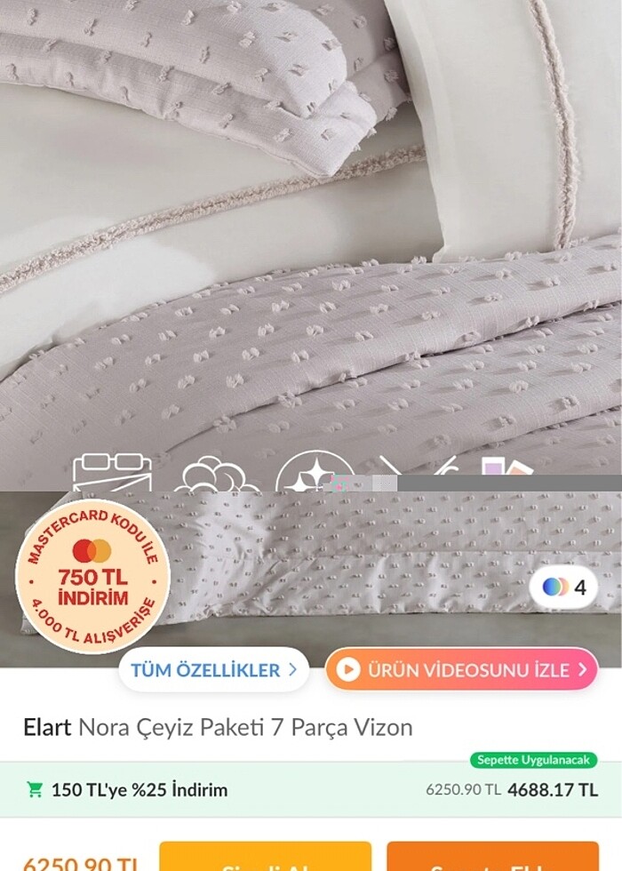 Elart çeyiz paketi - Görsel 3