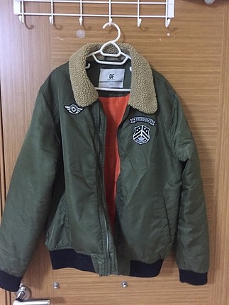 Erkek kürklü bomber ceket