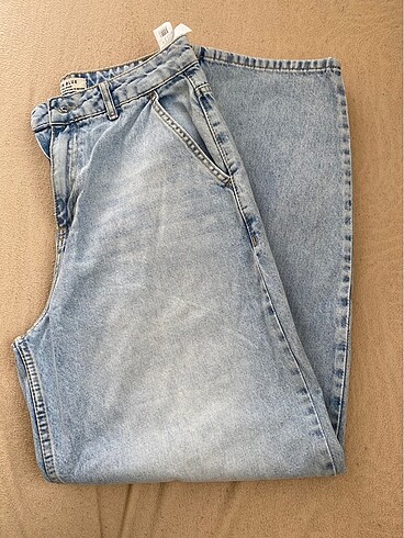 38 Beden Dilvin oversize kot pantolon