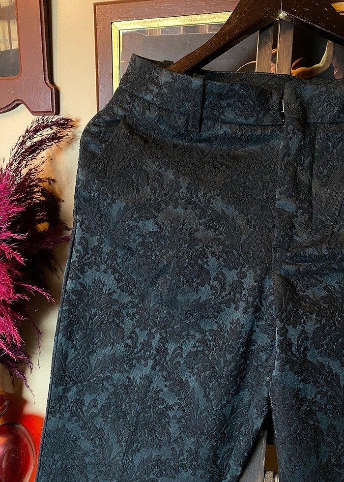 Zara Brokar Cigarette Pantolon - Görsel 2