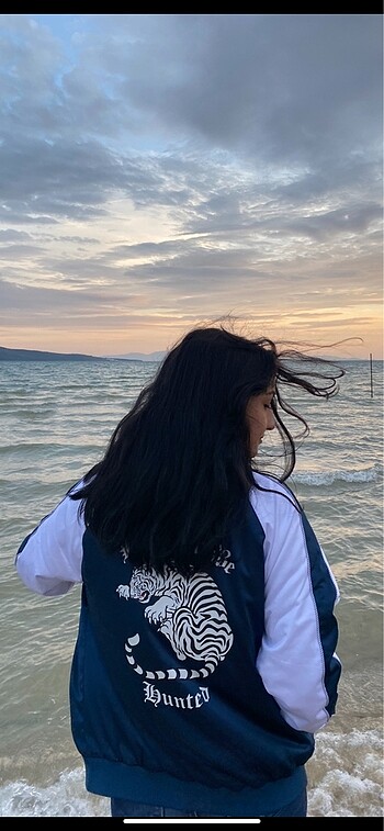 Bomber unisex ceket