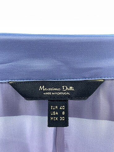 40 Beden mor Renk Massimo Dutti Gömlek %70 İndirimli.