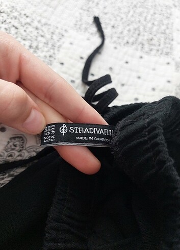 Stradivarius Stradivarius keten pantolon 