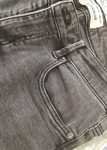 erkek gri kot pantolon - Görsel 3