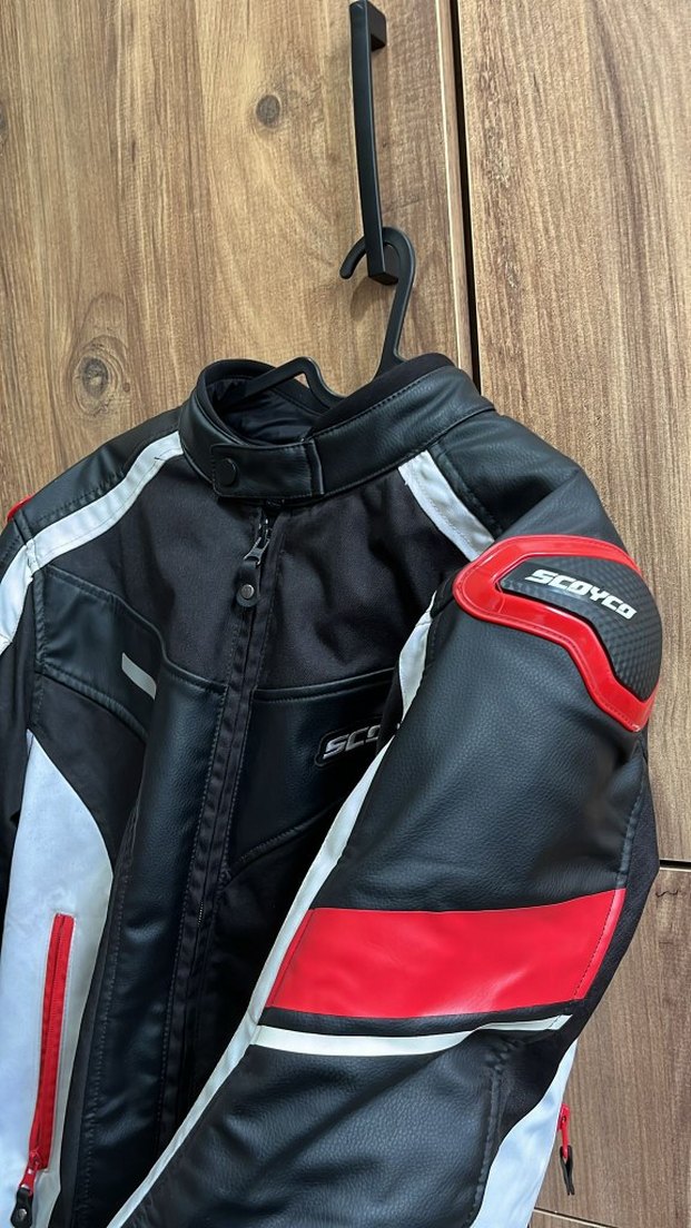 Scoyco JK152 Erkek Deri Motorcu Montu - Görsel 3