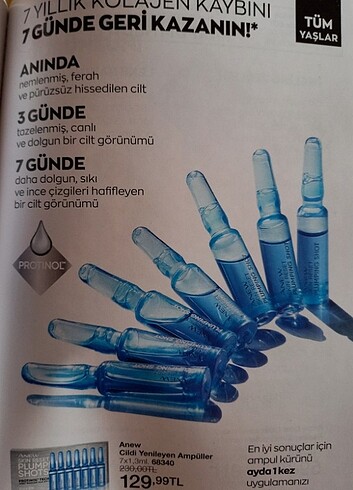 AVON CILDI YENILEYEN AMPUL