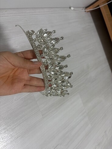  Beden beyaz Renk Gelin tacı