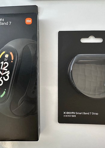  Beden Xiaomi Smart Band 7 Siyah Akıllı Bileklik USB Şarjlı