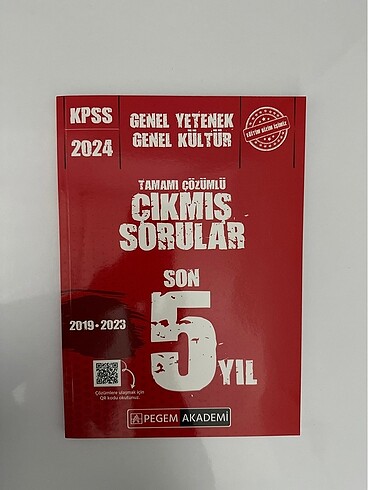  KPSS 2024 Sözel Set Deneme/ Son 5 Yılın Çıkmış Soruları