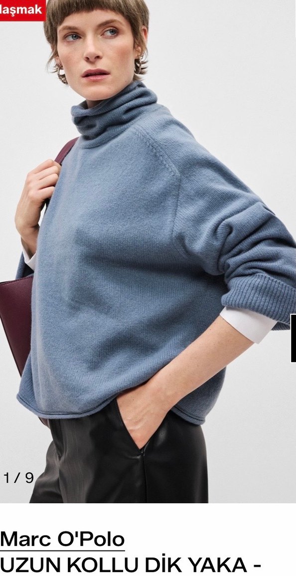Marc O^Polo Mavi  Kadın Sweatshirt (de 80yün) - Görsel 2