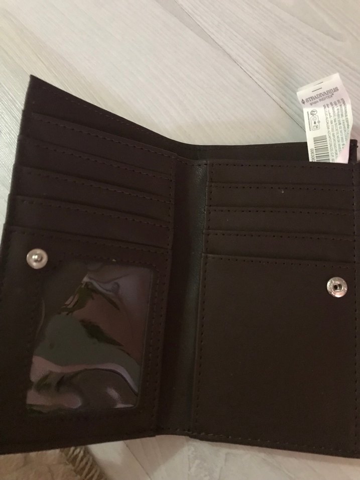 Stradivarius leopar cüzdan - Görsel 4